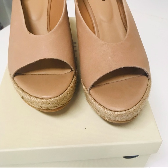 ALL BLACK Chunky Sling Heel Nude Padrille size 39 - Picture 11 of 16